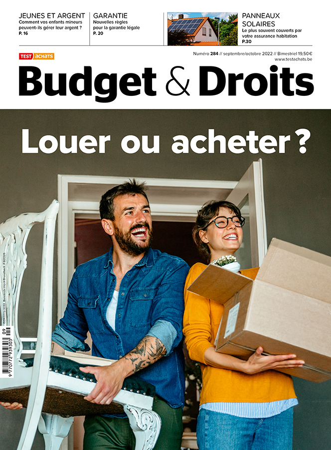 Budget & Droits 284 cover Louer ou acheter?